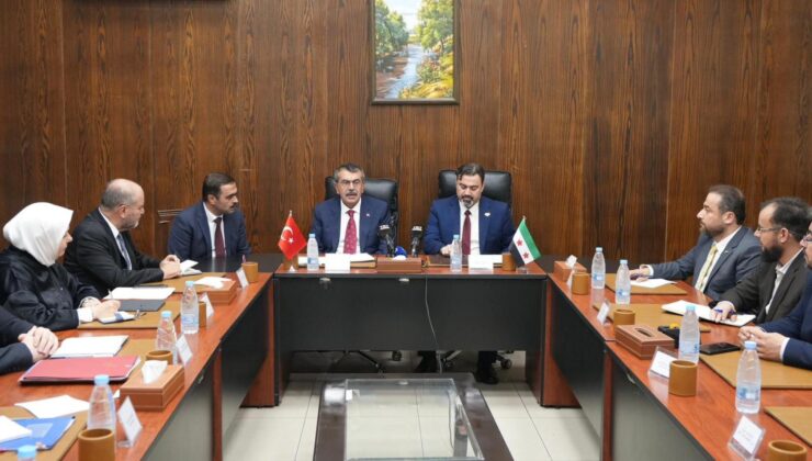 MEB’den Suriye’nin Eğitim Sistemine Kapsamlı Destek