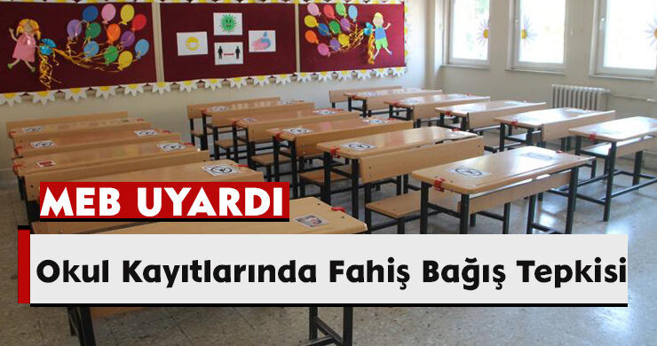 Okul Kayıtlarında Fahiş Bağış Tepkisi