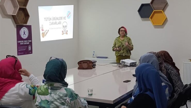 Pursaklar’da Sağlıklı Yaşam için Tütünsüz Hayat Semineri