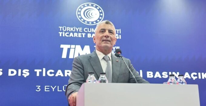 Bakan Bolat, Ağustos Ayı Dış Ticaret Verilerini Açıkladı