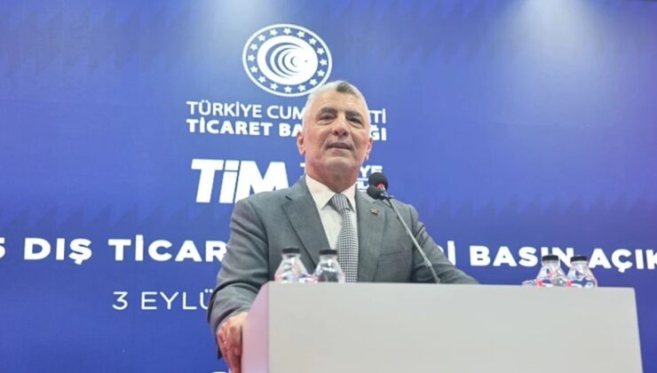 Bakan Bolat, Ağustos Ayı Dış Ticaret Verilerini Açıkladı