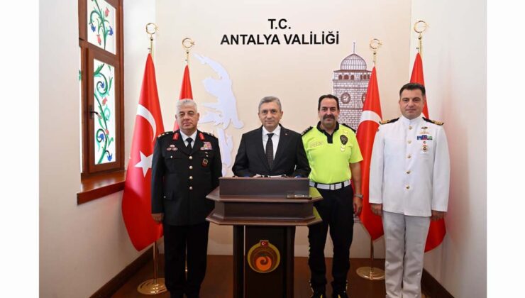 Vali Şahin’den “Antalya’nın Huzuru” Ağustos Ayı Değerlendirmesi