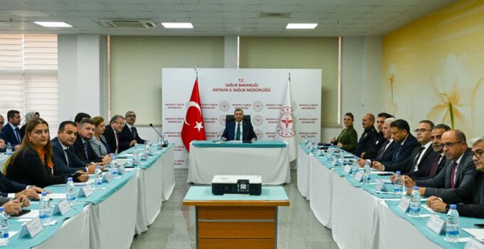 Antalya’da Bağımlılıkla Mücadele İl Koordinasyon Kurulu Toplantısı Gerçekleştirildi