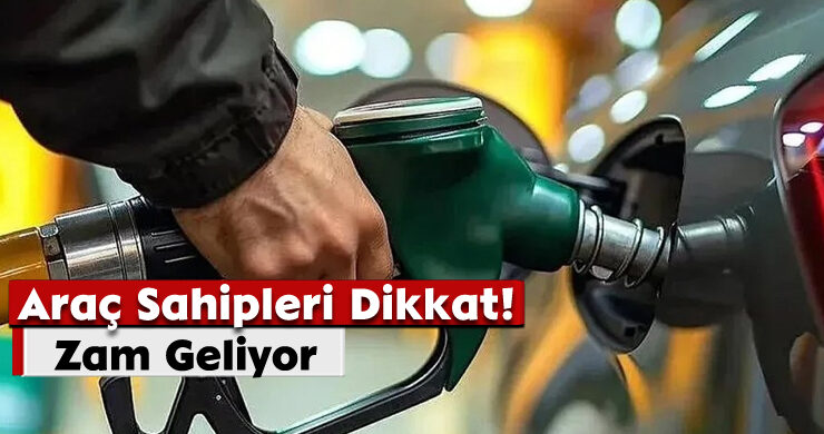 Araç Sahipleri Dikkat: Zam Geliyor!