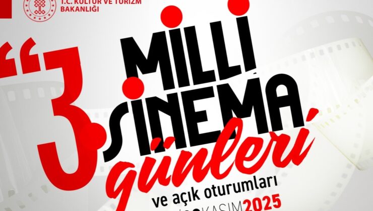III. Millî Sinema Günleri Başlıyor