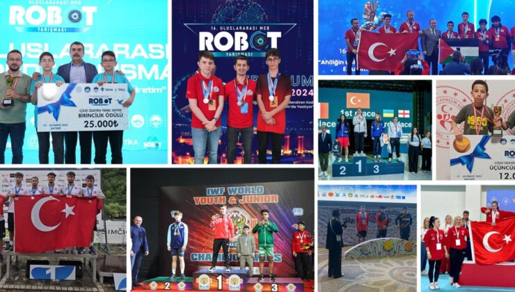2025’te Öğrenciler, Uluslararası Arenada Türkiye’yi 272 Madalyayla Gururlandırdı