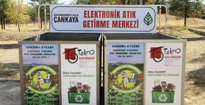 30 Ton Elektronik Atık Geri Dönüşüme Kazandırıldı