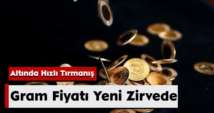 Altında Hızlı Tırmanış: Gram Fiyatı Yeni Zirvede