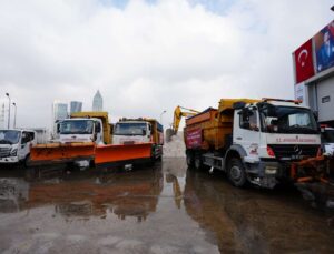 Ataşehir’de Karla Mücadele İçin Tüm Önlemler Alındı