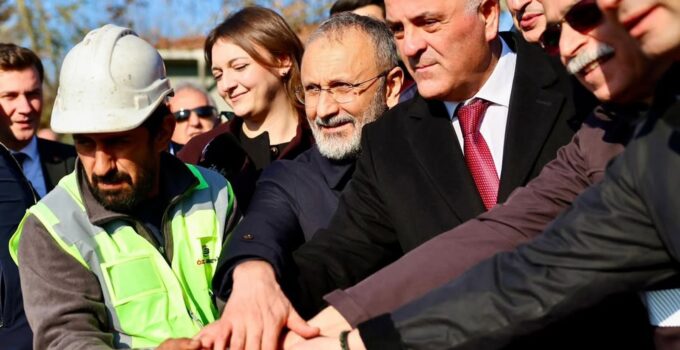 Eyüpsultan İçme Suyu ve Terfi Merkezi’nin Temeli Atıldı