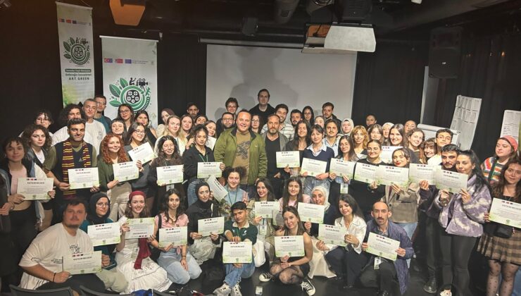 Gençler Sanat ve Yeşil Dönüşüm İçin İstanbul’da Buluştu