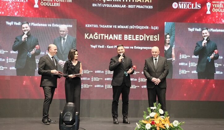 Kâğıthane Belediyesi’ne Yerel Yönetimlerden Anlamlı Ödül