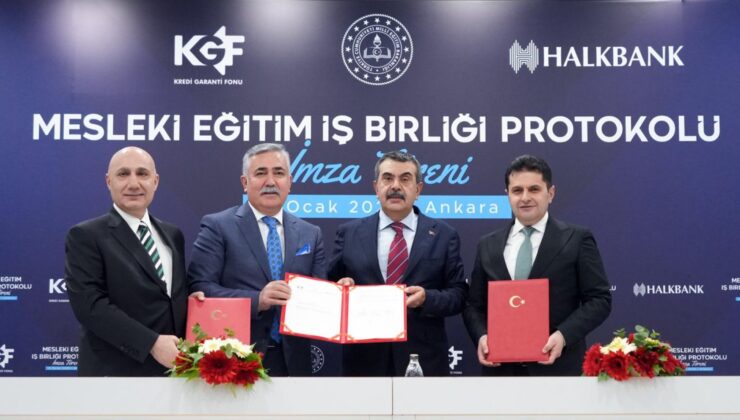 Meslek Lisesi Mezunu Gençlerin İstihdamını Desteklemeye Yönelik Protokol İmzalandı
