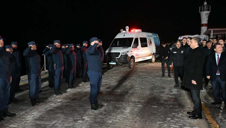 Vali Şahin Yeni Yıla Güvenlik Güçleriyle Girdi