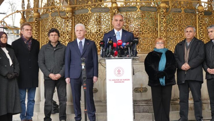 Ayasofya’da Cumhuriyet Tarihinin En Kapsamlı Restorasyonu