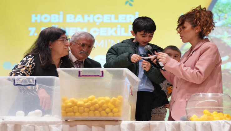 Beylikdüzü Hobi Bahçeleri’nde 7. Dönem Kura Heyecanı
