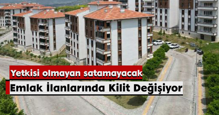 Emlak İlanlarında Kilit Değişiyor