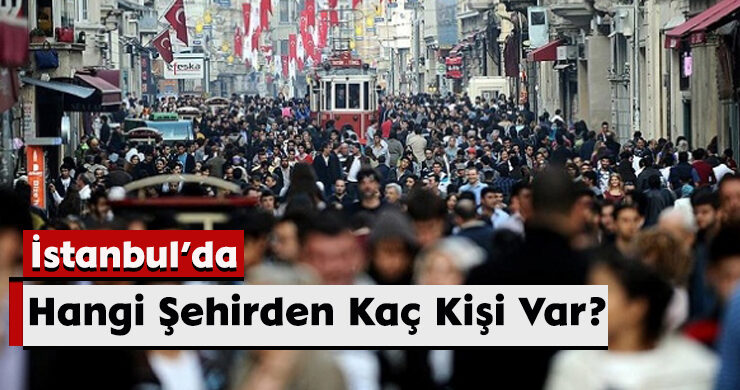 İstanbul’da Hangi Şehirden Kaç Kişi Var?