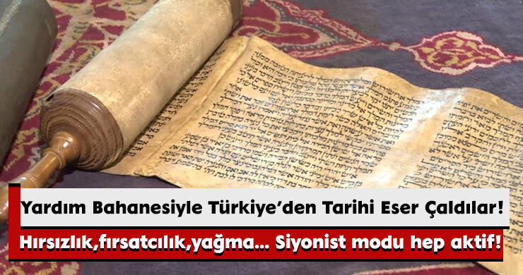 Yardım Bahanesiyle Türkiye’den Tarihi Eser Çaldılar!