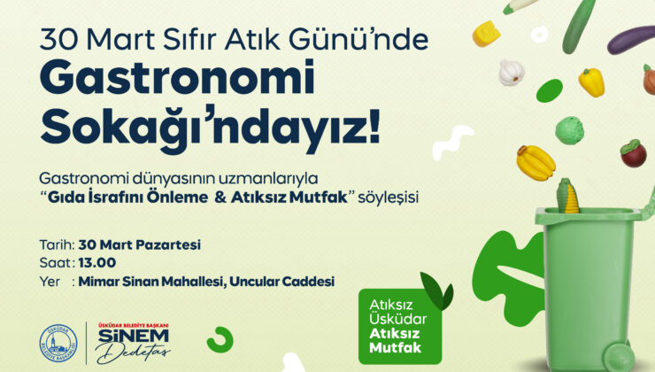 Üsküdar Belediyesi’nden Sıfır Atık Günü’ne Özel Anlamlı Proje