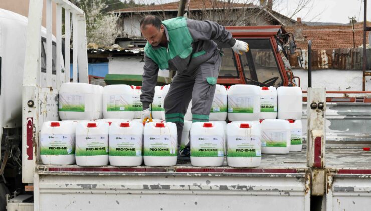 Ankara Büyükşehir Belediyesi’nden Yüzde 50 Hibeli Sıvı Gübre Desteği
