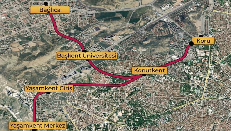 Ankara’ya 4 Yeni Metro Hattı Toplam 44 Kilometrelik Dev Ulaşım Hamlesi