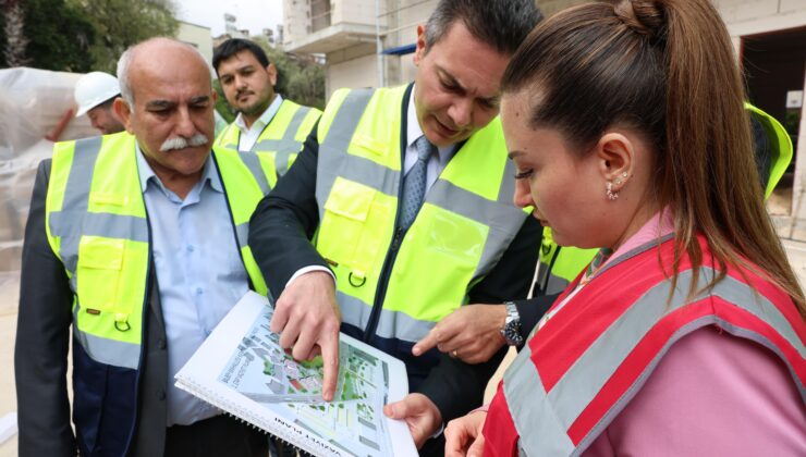 Başkan Vekili Özdemir Balbey Kentsel Yenileme Projesini İnceledi