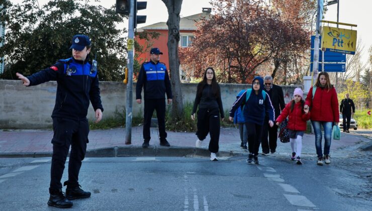 Beykoz’da Okul Önlerinde Denetimler Arttırıldı