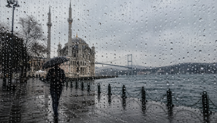 İstanbul’da Yağış ve Soğuk Hava Alarmı: Kuvvetli Yağışlara Dikkat!