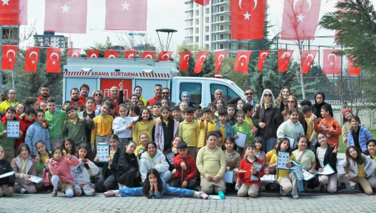 Keçiören Belediyesi’nden Çocuklara Hayat Kurtaran Afet Eğitimi