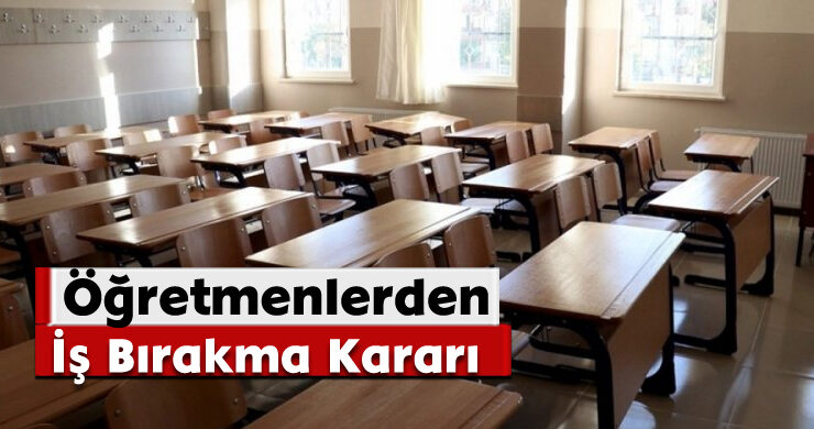 Öğretmenlerden 1 Gün İş Bırakma Kararı