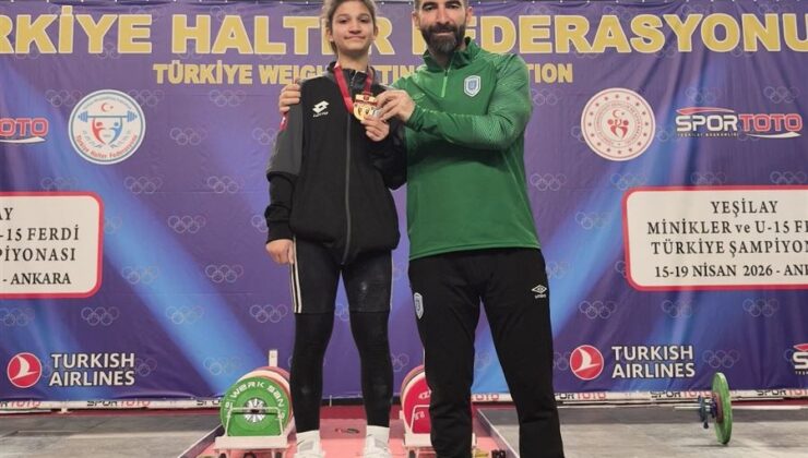 Pursaklar’dan Halterde Altın Başarı