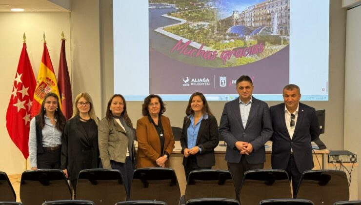 Aliağa’nın Sosyal Hizmet Modeline Madrid’den Yakın İlgi