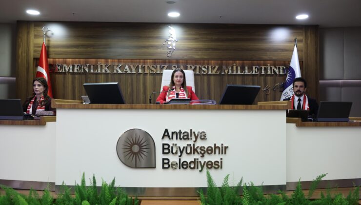 Antalya Büyükşehir Belediye Meclisi’nden Antalyaspor’a Destek