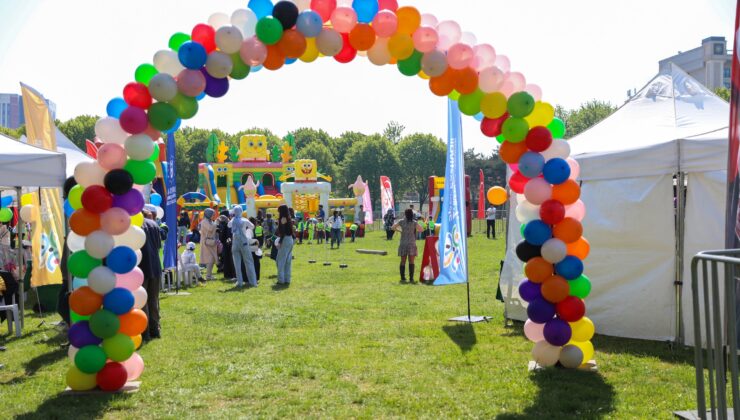 Çocuklar Spor Festivali’yle Doyasıya Eğlendi