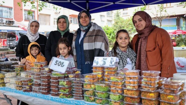 Esenler’de Kermesten Gazze’ye Anlamlı Destek