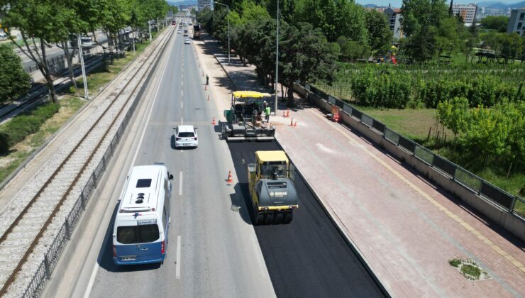 İstanbul Yolu’nda Hummalı Asfalt Çalışması