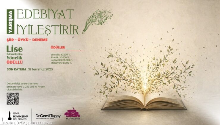 İzmir’de “Edebiyat İyileştirecek”