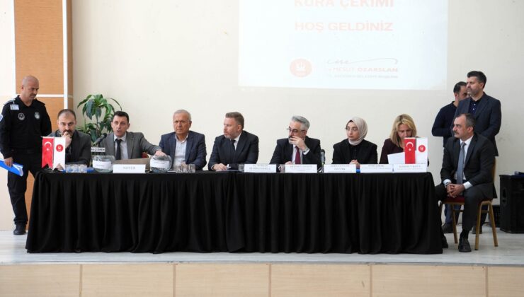 Keçiören’de Kurban Satış Alanları Noter Huzurunda Kura İle Belirlendi