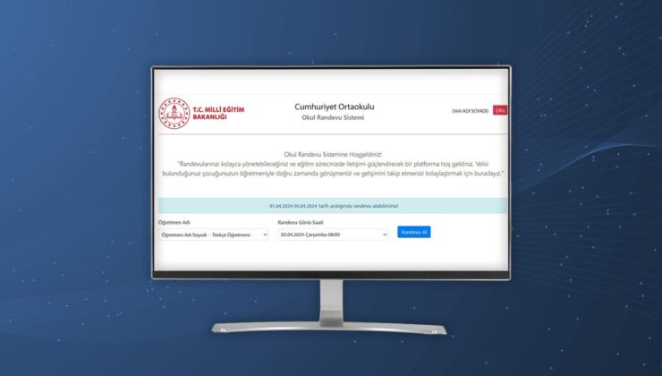 Okullar, “Veli Randevu Sistemi” Üzerinden Veli Adına Randevu Oluşturabilecek