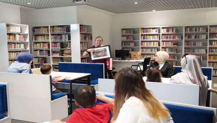 Çocuklar ve Anneler Sanat Etkinliğinde Buluştu