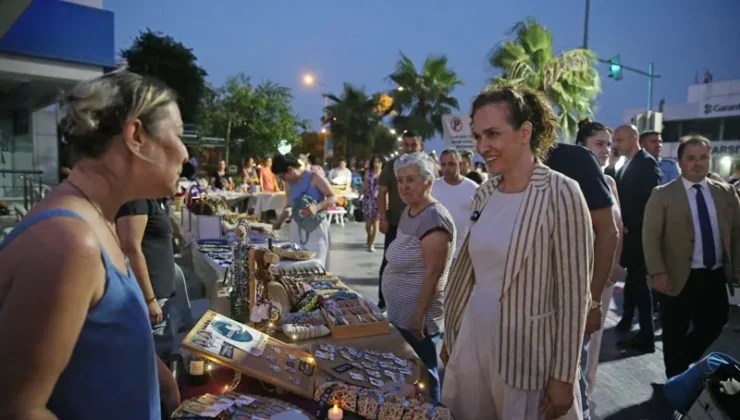 Karşıyaka Kadın Emeği Gece Pazarı Başlıyor