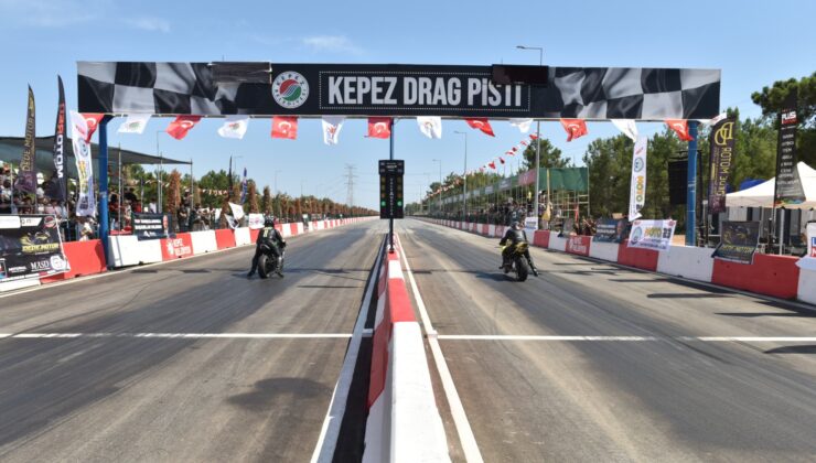 Kepez’de Motodrag Heyecanı