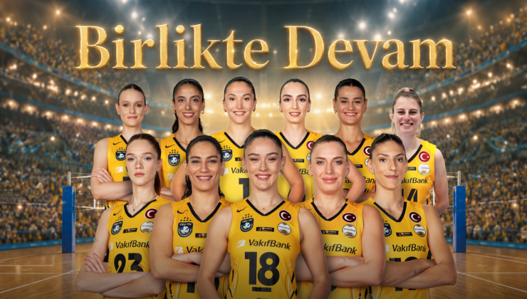 VakıfBank 11 Oyuncusuyla Yola Devam Ediyor