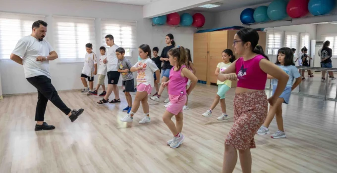 Bornova’da yaz tatili üretime dönüştü
