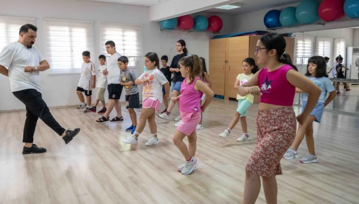 Bornova’da yaz tatili üretime dönüştü