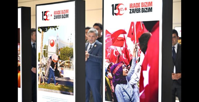 Hafıza Ve Hatıra 15 Temmuz Fotoğraf Sergisi Açıldı
