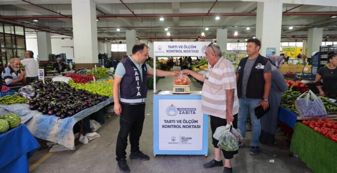 Konak’ın Pazar Yerlerinde Güvenli Alışveriş