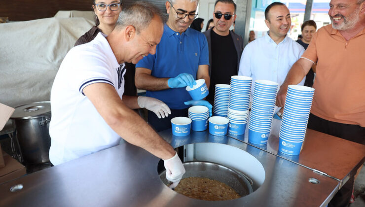 Muharrem Ayının Bereketi Bahçeyaka’da Paylaşıldı