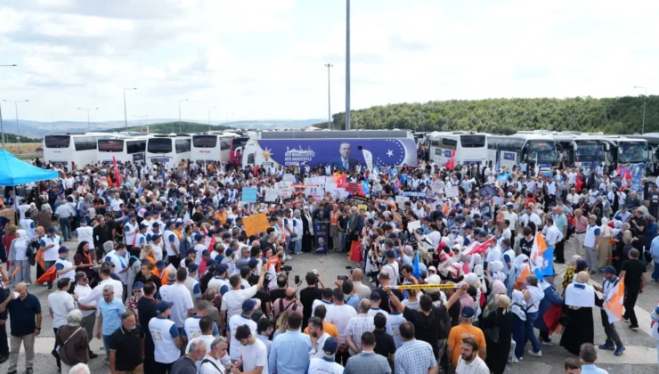AK Parti İstanbul Teşkilatından Ankara’ya 15 Bin Kişilik Katılım
